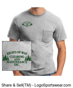 Gildan Adult Ultra Cotton Pocket T-Shirt Design Zoom
